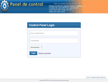 Tablet Screenshot of login.wperu.com